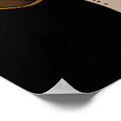 Morel Mushroom Gift Mens Morel Mushroom Hunter Poster (Ecke)