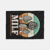 Morel Mushroom Jagd M.i.l.f. Pilze, die ich gerne Fleecedecke (Vorderseite (Horizontal))