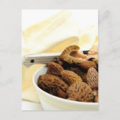 Morel Mushroom Postkarte (Vorderseite)