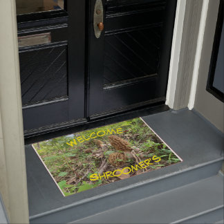Morel Mushroom "Shroomer" Door Mat Fußmatte