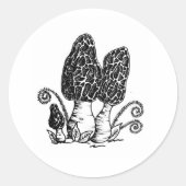 Morel Mushroom Stickers (Vorderseite)