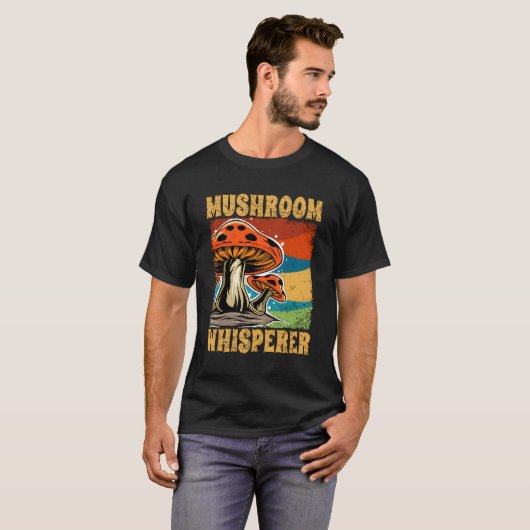 Morel Mushroom Whisperraum Pilze für T-Shirt (Vorne ganz)