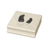 Morel Mushroom Zeichnend Gummistempel (Stempel)