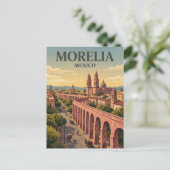 Morelia Mexiko Postkarte (Stehend Vorderseite)