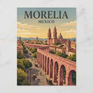 Morelia Mexiko Postkarte