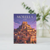 Morella Spanien Postkarte (Stehend Vorderseite)