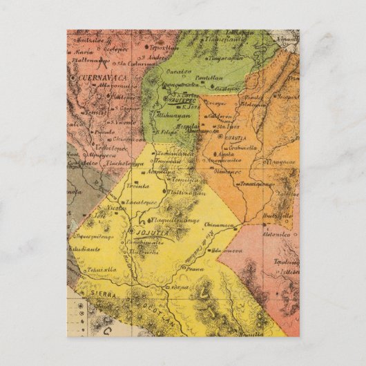 Morelos, Mexiko Postkarte (Vorderseite)