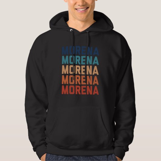 Morena Hispanic Latina Hoodie (Vorderseite)