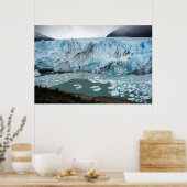 Moreno Glacier und Lake Argentino Poster (Küche)