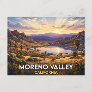 Moreno Valley Kalifornien Kinematografische Szene Postkarte