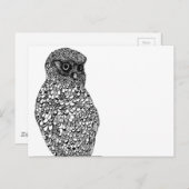 Morepork Postcard Postkarte (Vorne/Hinten)