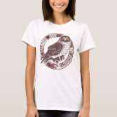Morepork Ruru NZ Aotearoa Bird T-Shirt (Vorderseite)
