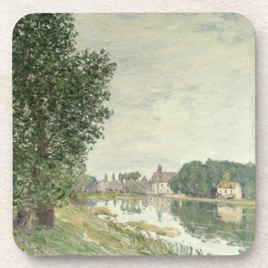 Moret-sur-Loing Alfred Sisleys | Untersetzer (Vorderseite)