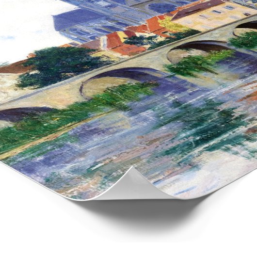 Moret-Sur-Loing | William Lamb Picknell Poster (Ecke)