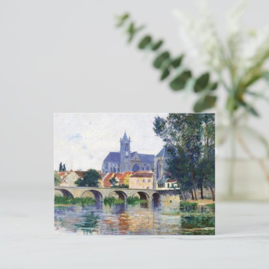 Moret-Sur-Loing | William Lamb Picknell Postkarte (Stehend Vorderseite)