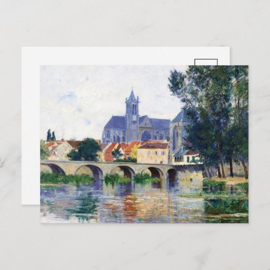 Moret-Sur-Loing | William Lamb Picknell Postkarte (Vorne/Hinten)