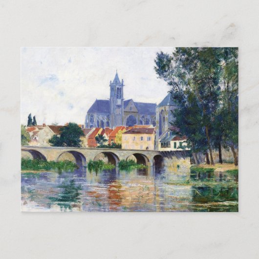 Moret-Sur-Loing | William Lamb Picknell Postkarte (Vorderseite)
