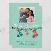 MoretheMERRIER Ultrasound Feiertagskarte (Vorne/Hinten)