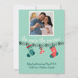 MoretheMERRIER Ultrasound Feiertagskarte