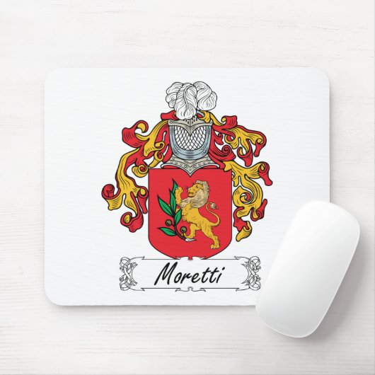 Moretti Familienwappen Mousepad (Mit Mouse)