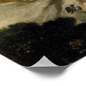 Moretto da Brescia Christ in der Wildnis Poster (Ecke)