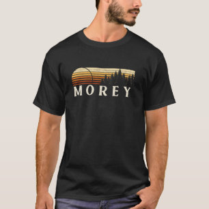 Morey, CO Vintage Evergreen Sonnenuntergang Achtzi T-Shirt