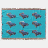 Morgan 1964 plus 4 das konvertierbare Sport-Auto Decke (Vorderseite)