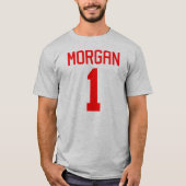 Morgan #1 Football Jersey T - Shirt (Vorderseite)