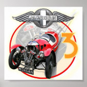 Morgan 3 Wheeler Poster (Vorne)
