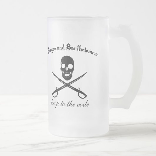 Morgan & Bartholomew Tasse schwarz (Rechts)