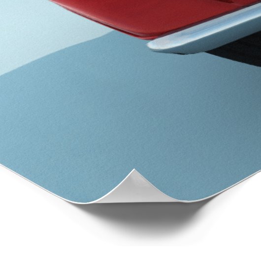 Morgan Car Poster (Ecke)