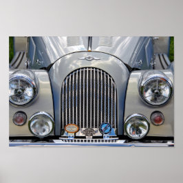 Morgan Classic Sports Car Poster