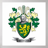 Morgan-Familienwappen-Wappen