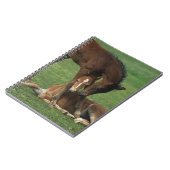 Morgan-Fohlen-Spielen Notizblock (Linke Seite)