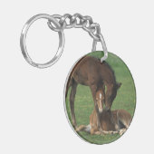 Morgan-Fohlen-Spielen Schlüsselanhänger (Vorderseite links)