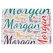 Morgan Große Geschenktüte (Vorderseite)