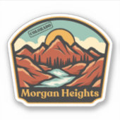 Morgan Heights, Colorado Sticker (Vorderseite)