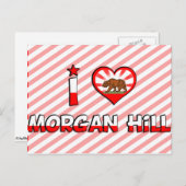 Morgan Hill, CA Postkarte (Vorne/Hinten)