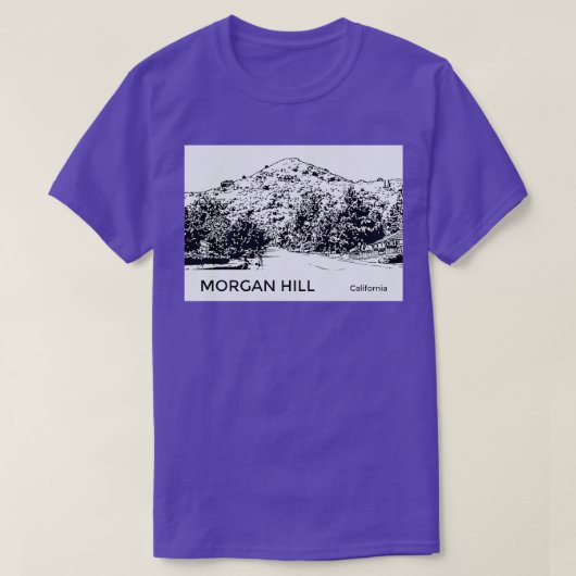 Morgan Hill California TShirt (Design vorne)