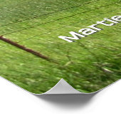 Morgan Hill Meadow Poster (Ecke)