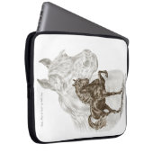 Morgan Horse Art Laptopschutzhülle (Vorne Rechts)