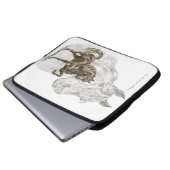 Morgan Horse Art Laptopschutzhülle (Vorne Knopf)