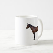 Morgan Horse im Profil Kaffeetasse (VorderseiteRechts)