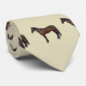 Morgan Horse im Profil Krawatte (Gerollt)