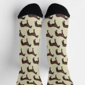 Morgan Horse im Profil Socken (Oben)