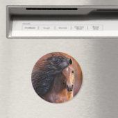 Morgan Horse Magnet (In Situ (Geschirrspüler))