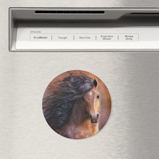 Morgan Horse Magnet (In Situ (Geschirrspüler))