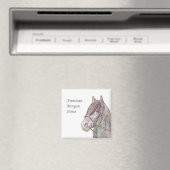 Morgan Horse Magnet (In Situ (Geschirrspüler))