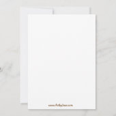 Morgan Horse Neutral 12x18 Baby Shower Einladung (Rückseite)