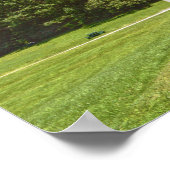 Morgan Horse Statue, Vermont Poster (Ecke)